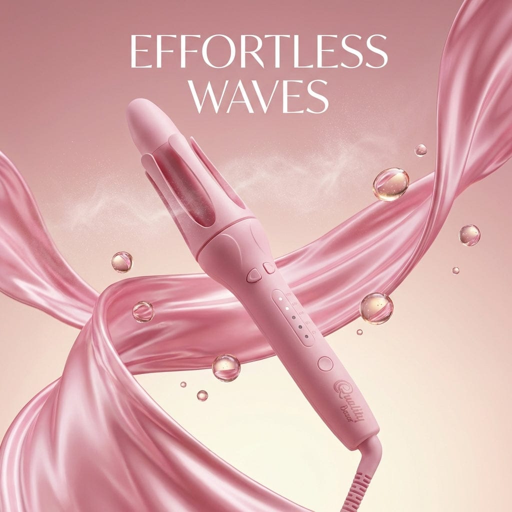 2 in 1 Automatic Hair Curler 32mm Tourmaline Ceramic Wand Mozila Store